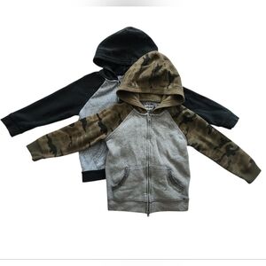Cat & Jack Camouflage and Black Kids Hoodie